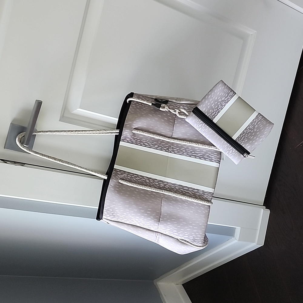 The Classy Cloth large tote beach bag with matching small bag!